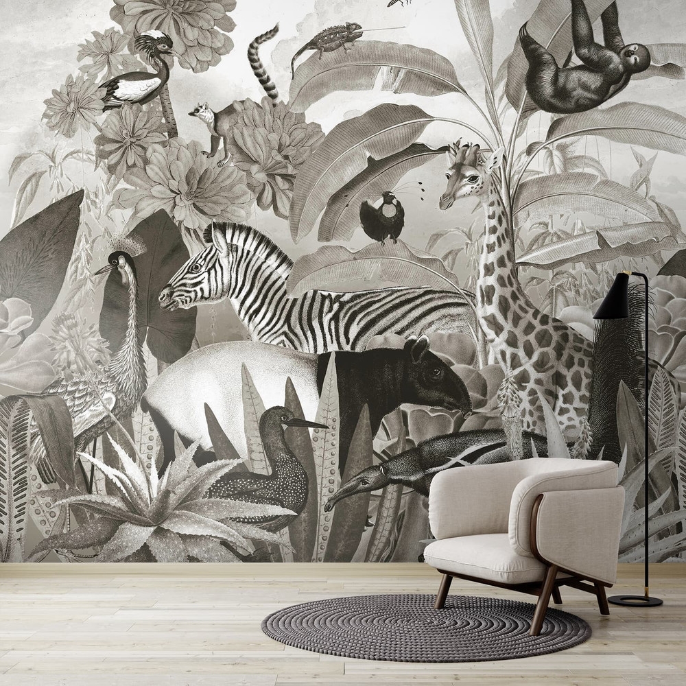 Jungle Animals Bespoke Mural