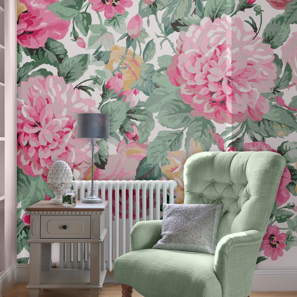 Laura Ashley Aveline Rose Bespoke Mural