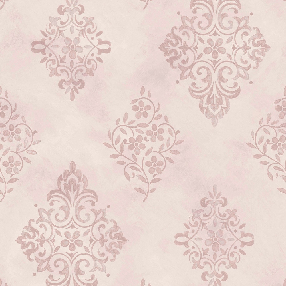 Diamond Motif Pink Wallpaper - 125136_TILE_DIAMOND MOTIF PINK_01.jpg