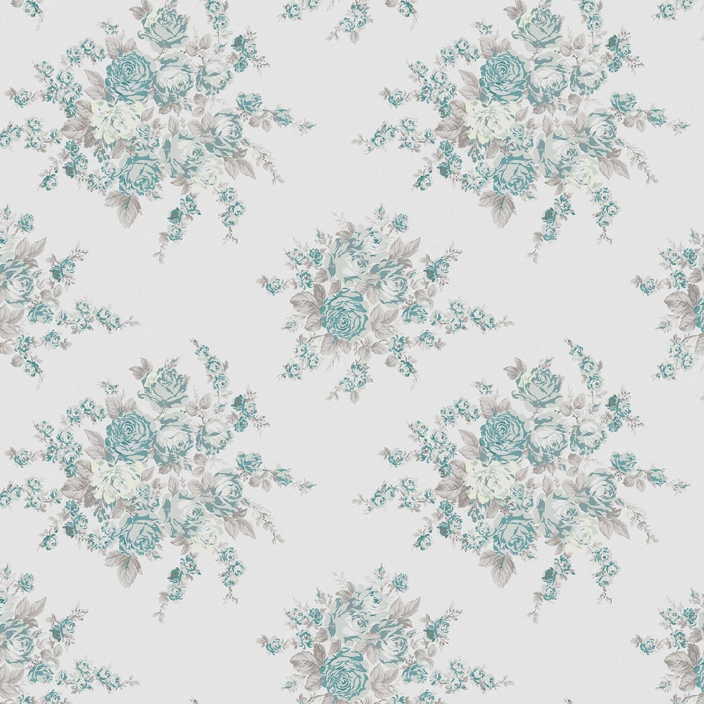 Rose Blossom Teal Wallpaper - 125134_TILE_ROSE BLOSSOM TEAL_01.jpg