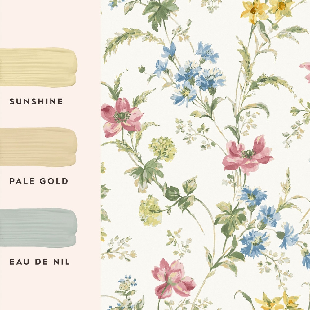 Laura Ashley Poppy Meadow Wallpaper - 127407_FLATLAY_POPPY MEADOW MULTI_01.jpg