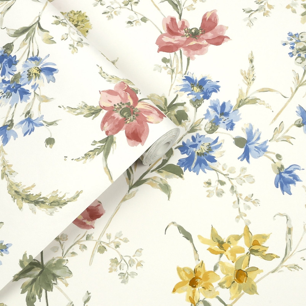 Laura Ashley Poppy Meadow Wallpaper - 127407_ROLLSHOT_POPPY MEADOW MULTI_01.jpg