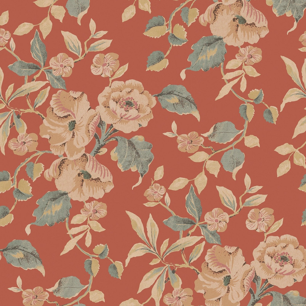 Laura Ashley Alyworth Trail Terracotta Wallpaper - 127395_TILE_ALYWORTH TRAIL TERRACOTTA_01.jpg