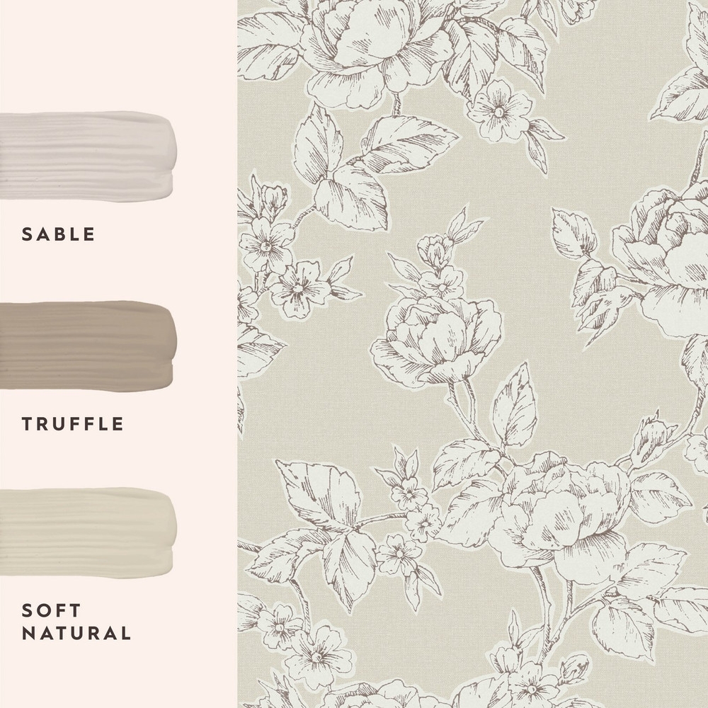 Laura Ashley Pollington Roses Natural Wallpaper - 127387_FLATLAY_POLLINGTON ROSES NATURAL_01.jpg