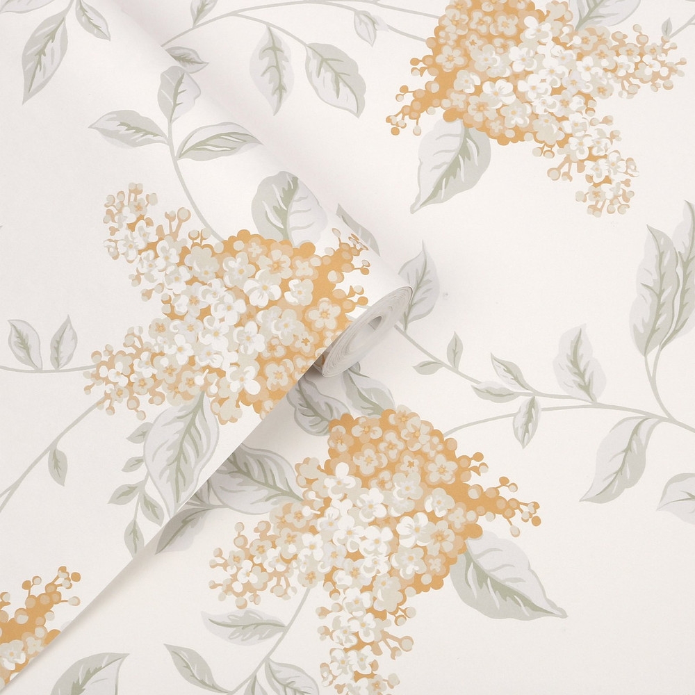 Laura Ashley Portland Apricot Wallpaper - 127394_ROLLSHOT_PORTLAND APRICOT_01.jpg