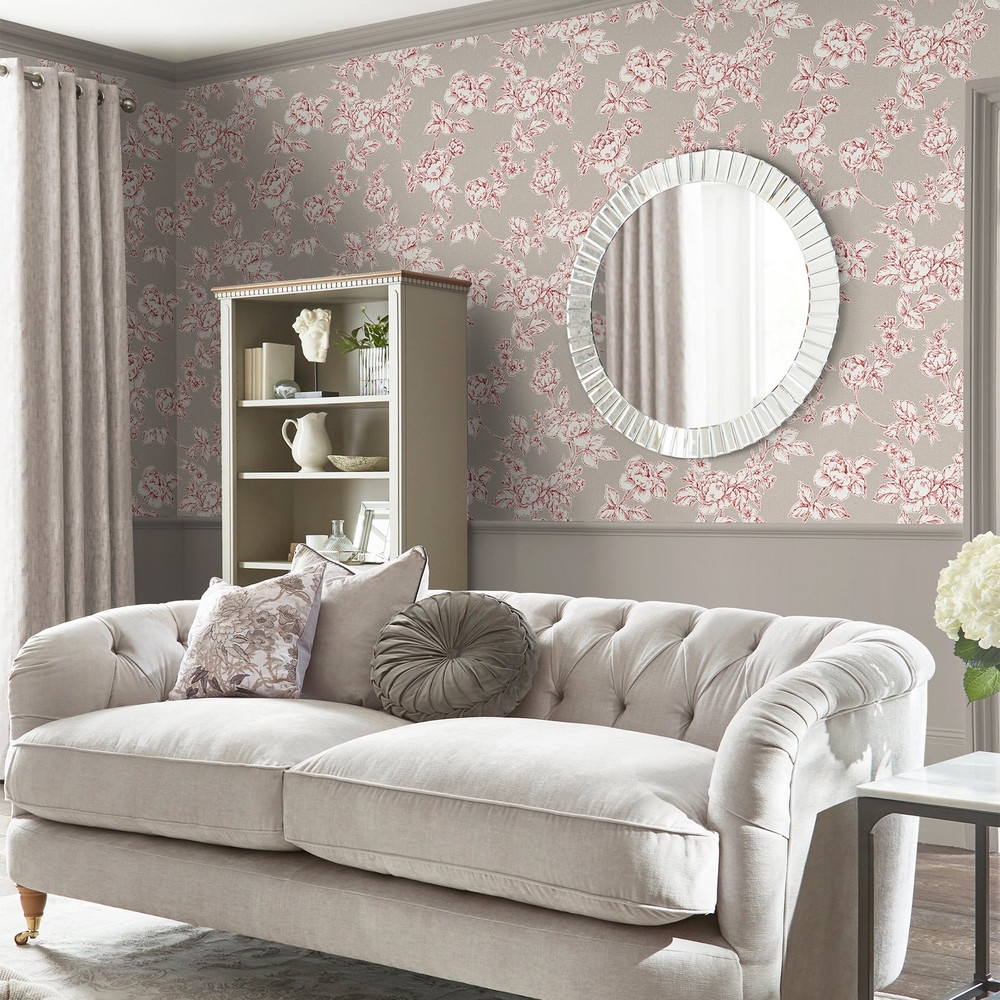 Laura Ashley Pollington Roses Dark Dove Grey Wallpaper - 127388_ROOMSET_POLLINGTON ROSES DARK DOVE GREY_01.jpg