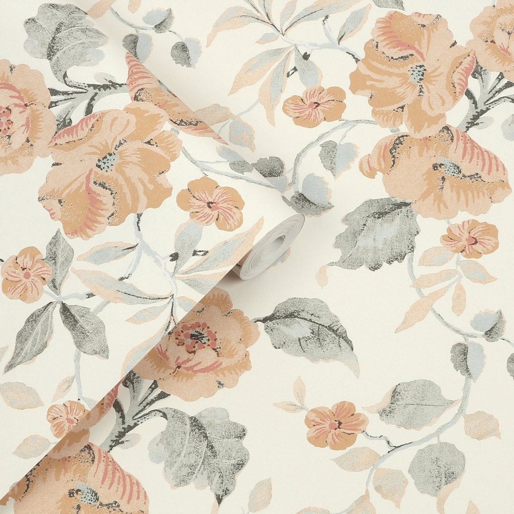 Laura Ashley Alyworth Trail Apricot Wallpaper - 127397_ROLLSHOT_ALYWORTH TRAIL APRICOT_01.jpg