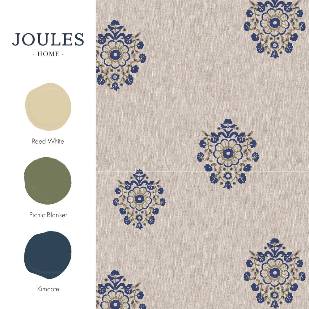 Joules Grove Motif Linen & Blue Wallpaper - 128941_FLATLAY_GROVE MOTIF PRINT LINEN & BLUE_01.jpg