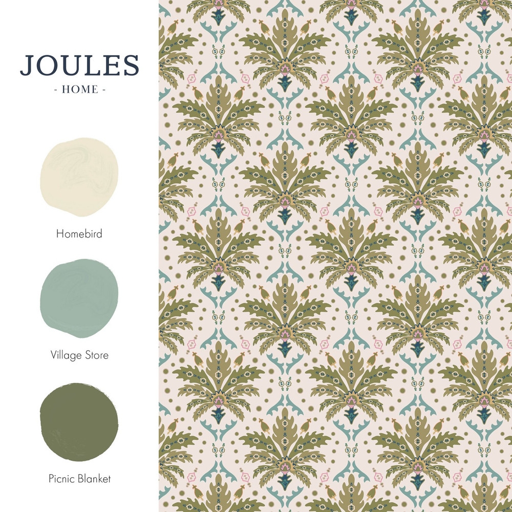 Joules Palm Geo Cream Wallpaper - 128935_FLATLAY_PALM GEO PRINT CREAM MULTI_01.jpg