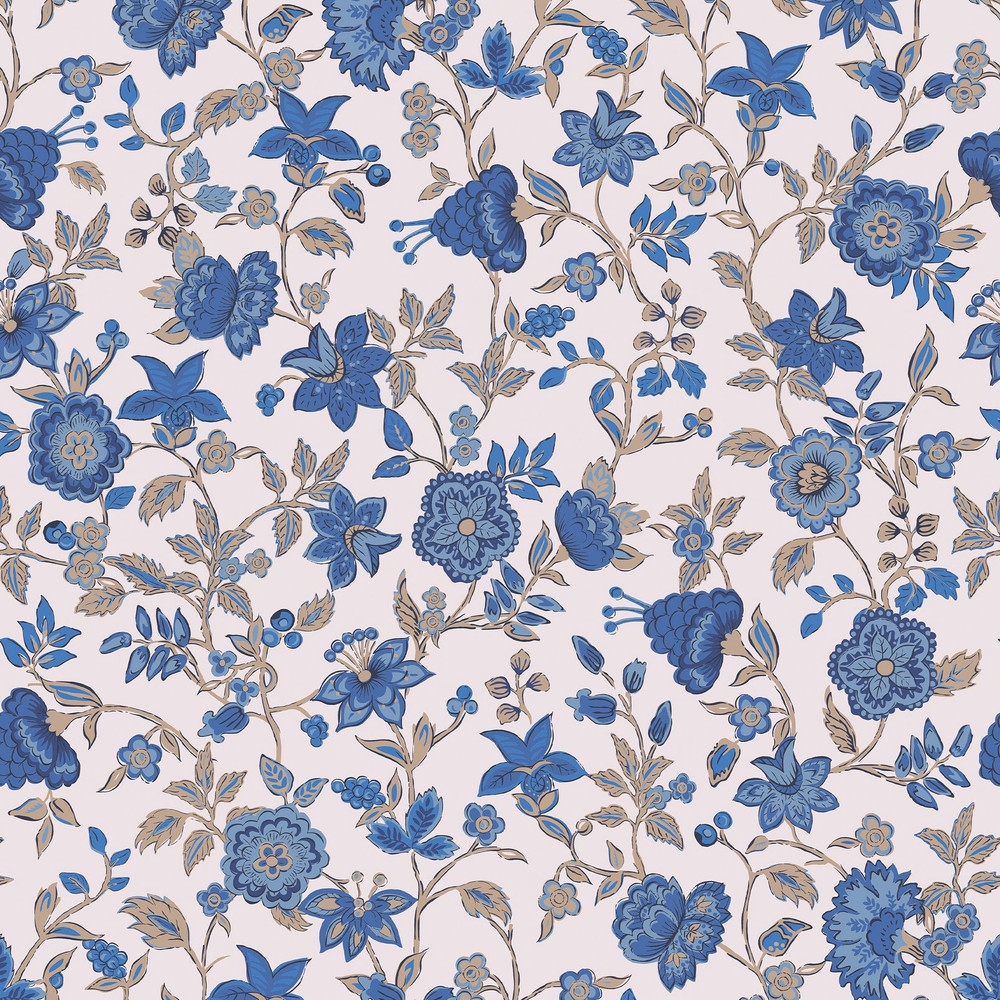 Joules Trailing Scot Cream & Blue Wallpaper - 128932_TILE_TRAILING SCOT CREAM & BLUE_01.jpg