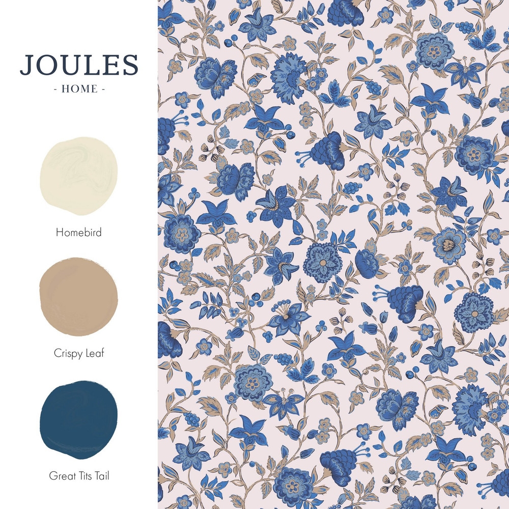 Joules Trailing Scot Cream & Blue Wallpaper - 128932_FLATLAY_TRAILING SCOT CREAM & BLUE_01.jpg