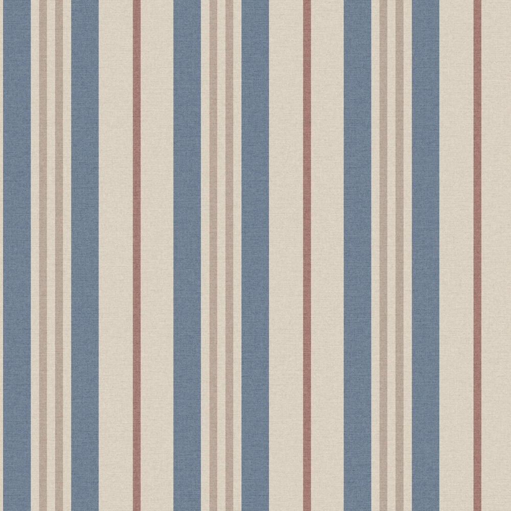 Joules Grove Stripe Pink & Blue Wallpaper - 128926_TILE_GROVE STRIPE PINK & BLUE_01.jpg