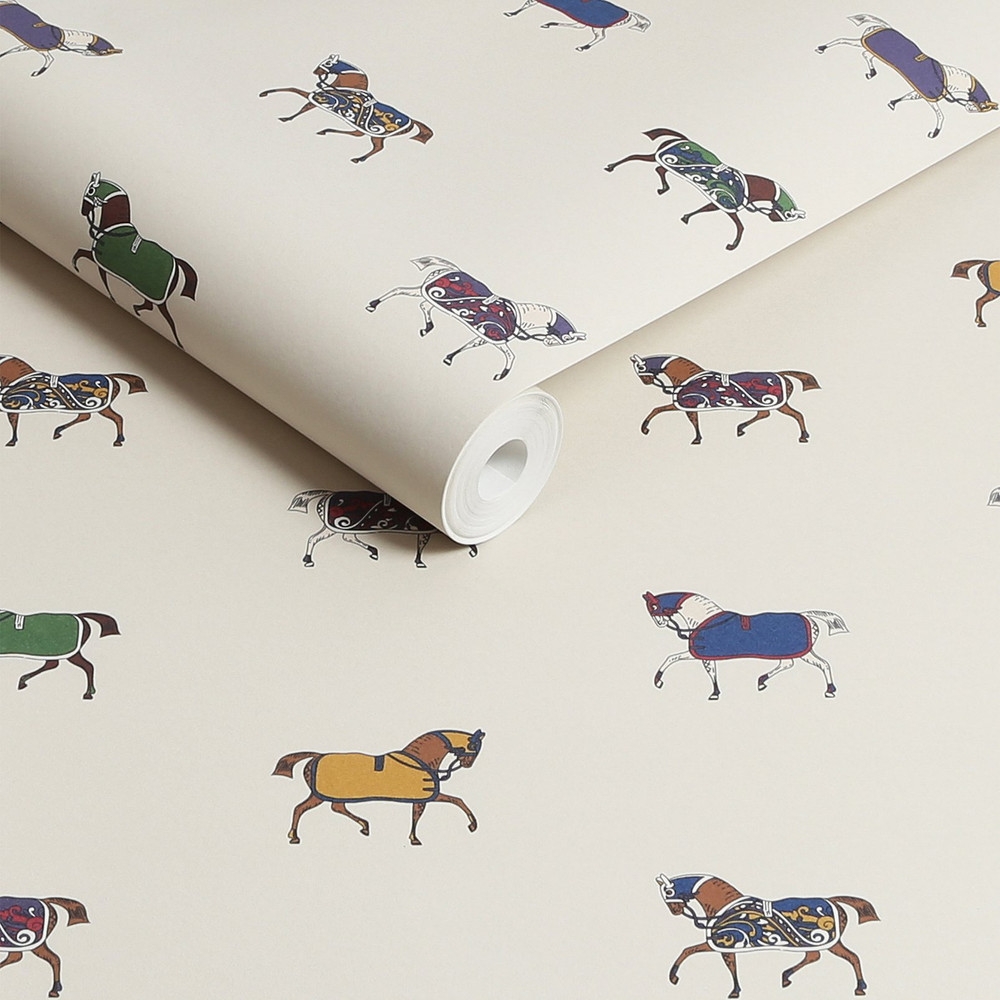 Joules Regal Horse Cream Wallpaper - 128905_ROLLSHOT_REGAL HORSE PRINT CREAM & MULTI_01.jpg