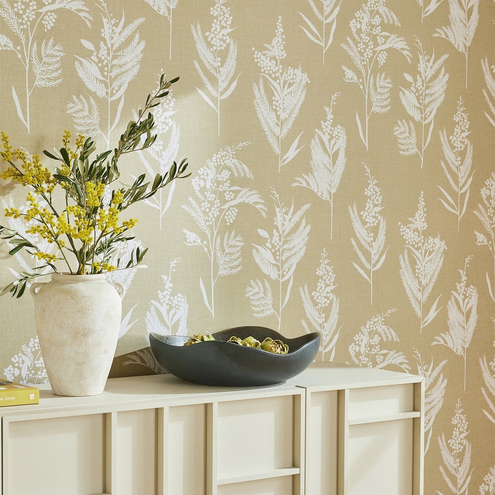 Next Equinox Leaf Khaki Wallpaper Wallpaper - 125003_ROOMSET_EQUINOX LEAF KHAKI_01.jpg