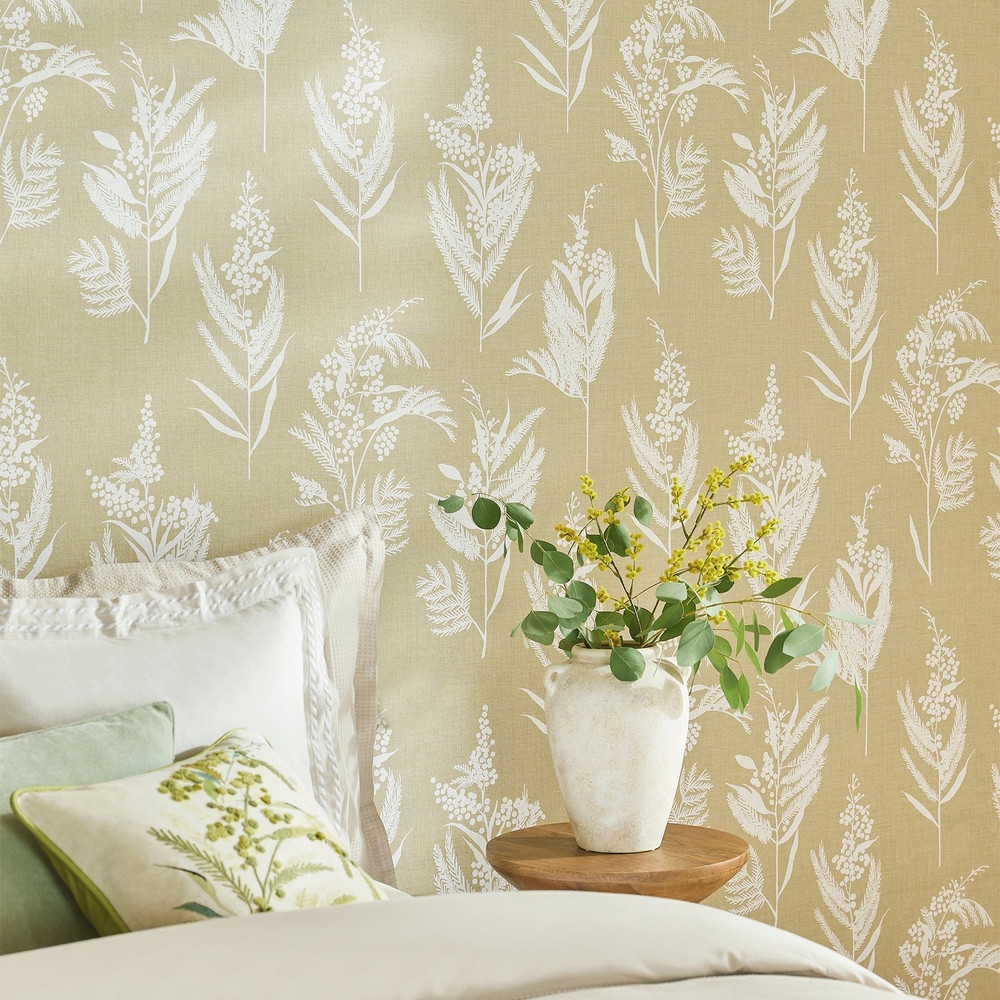 Next Equinox Leaf Khaki Wallpaper Wallpaper - 125003_ROOMSET_EQUINOX LEAF KHAKI_02.jpg