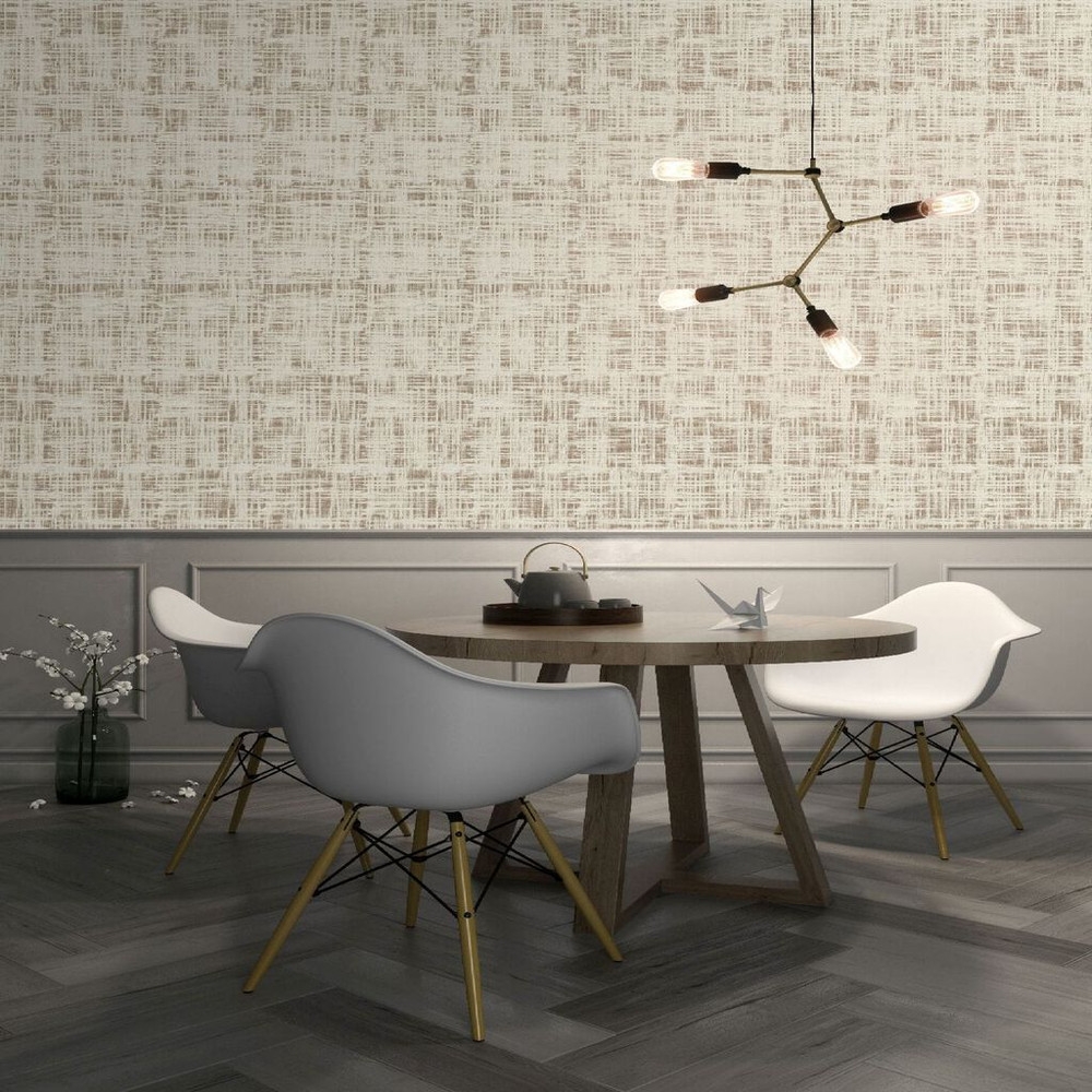 sieta warm silver wallpaper