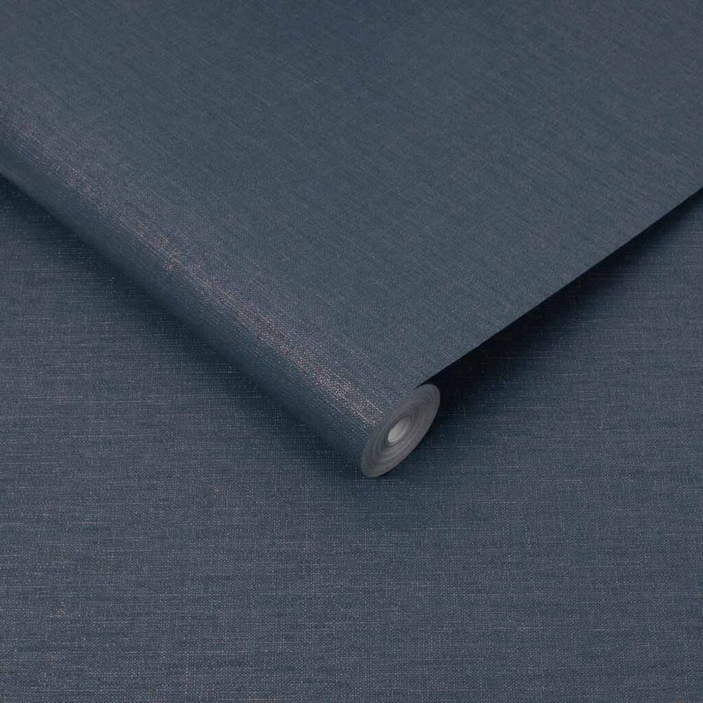 heritage texture navy wallpaper