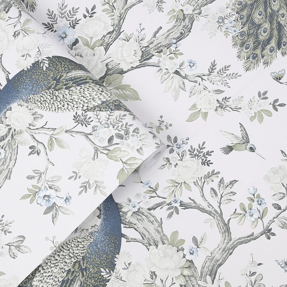 laura ashley belvedere midnight wallpaper