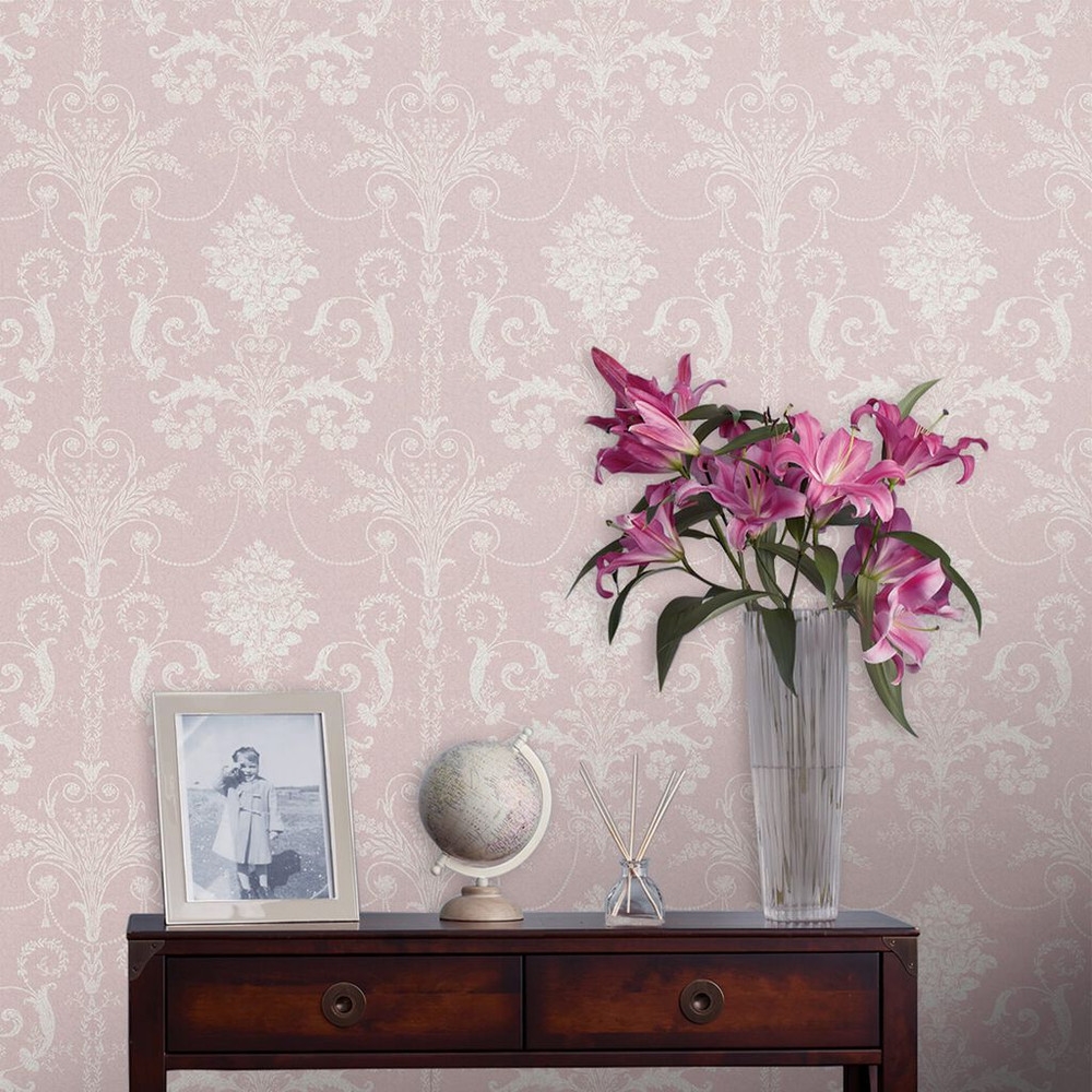 laura ashley josette amethyst wallpaper