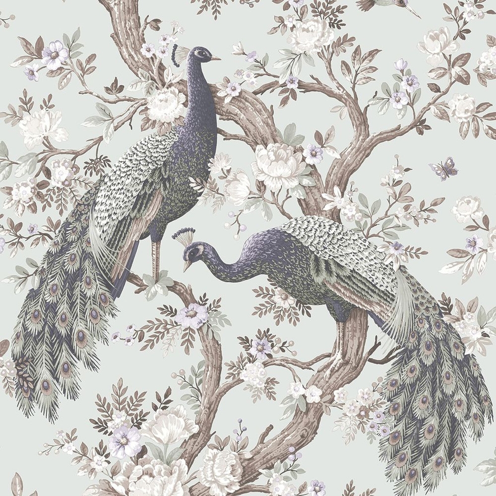 laura ashley belvedere duck egg wallpaper