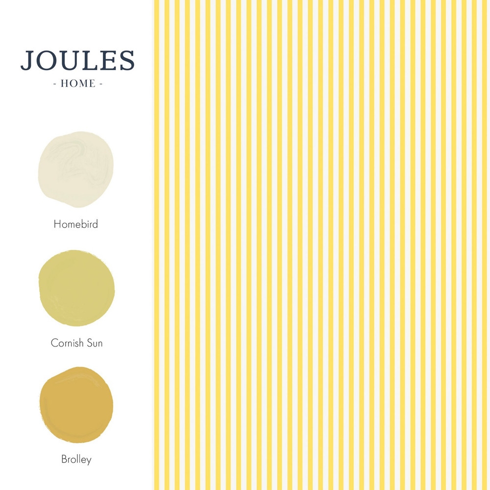 Joules Country Critters Ticking Stripe Lemon Wallpaper - 118584_FLATLAY_COUNTRY CRITTERS TICKING STRIPE LEMON_01.jpg