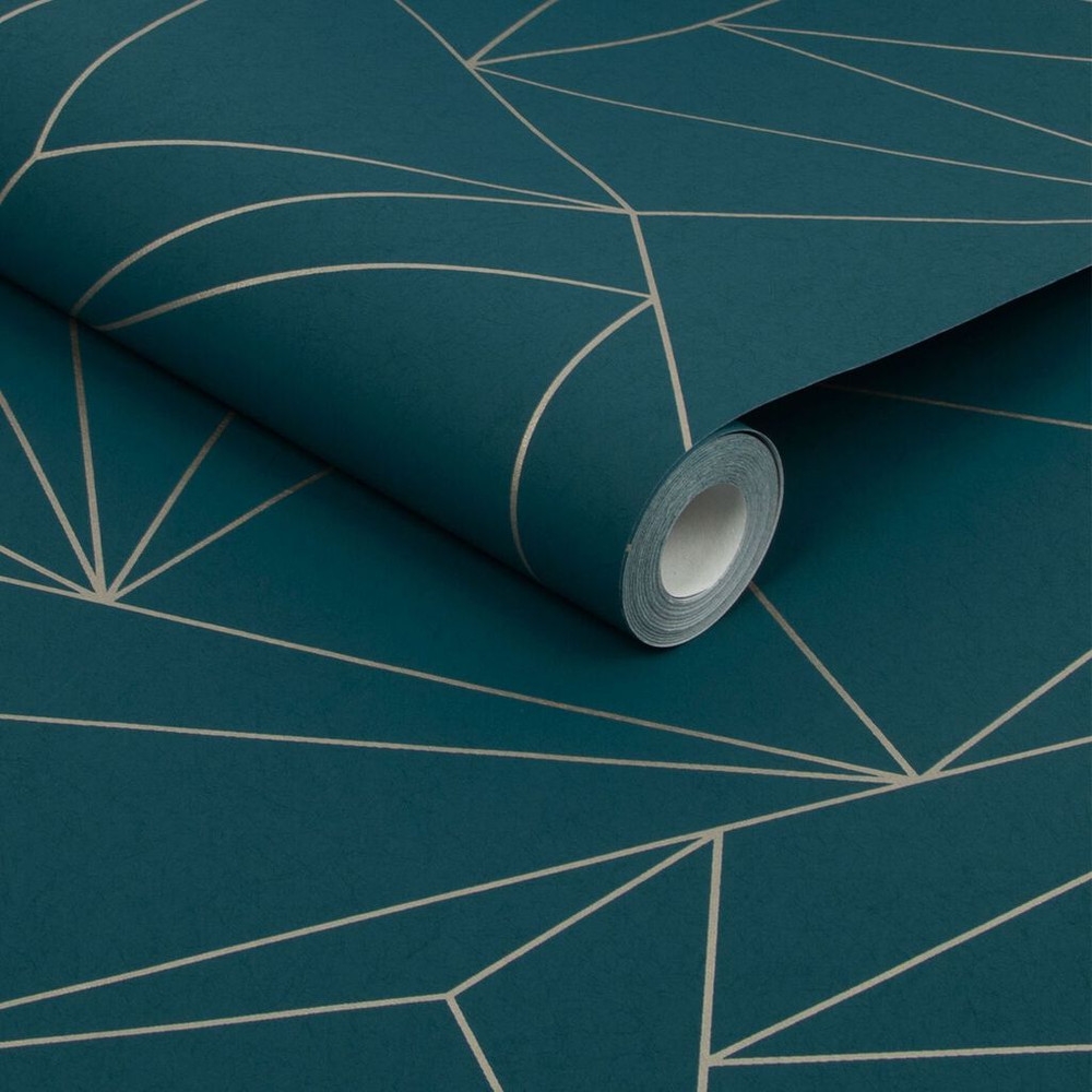 next scatter geo teal wallpaper