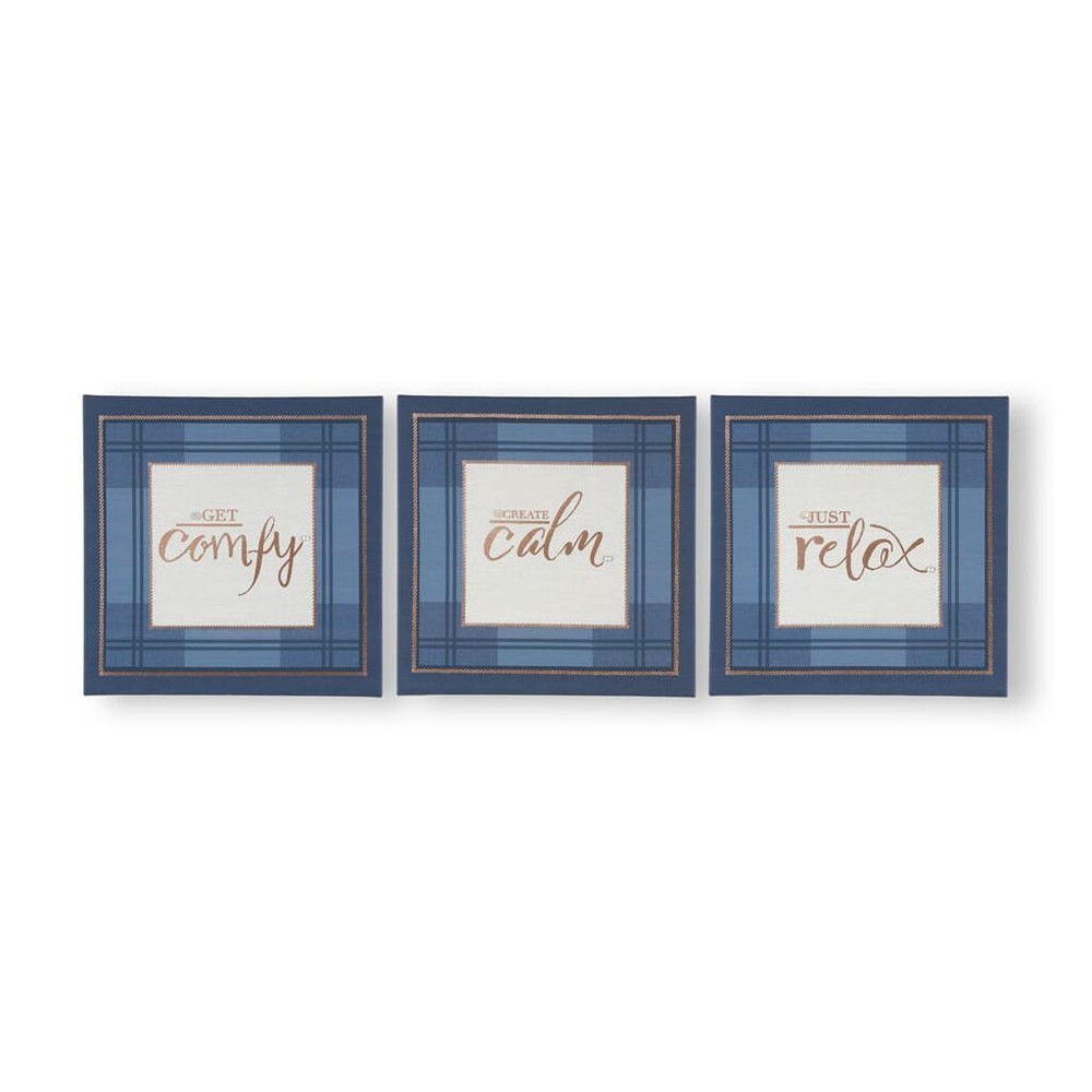 Heritage Tweed Trio Wall Art