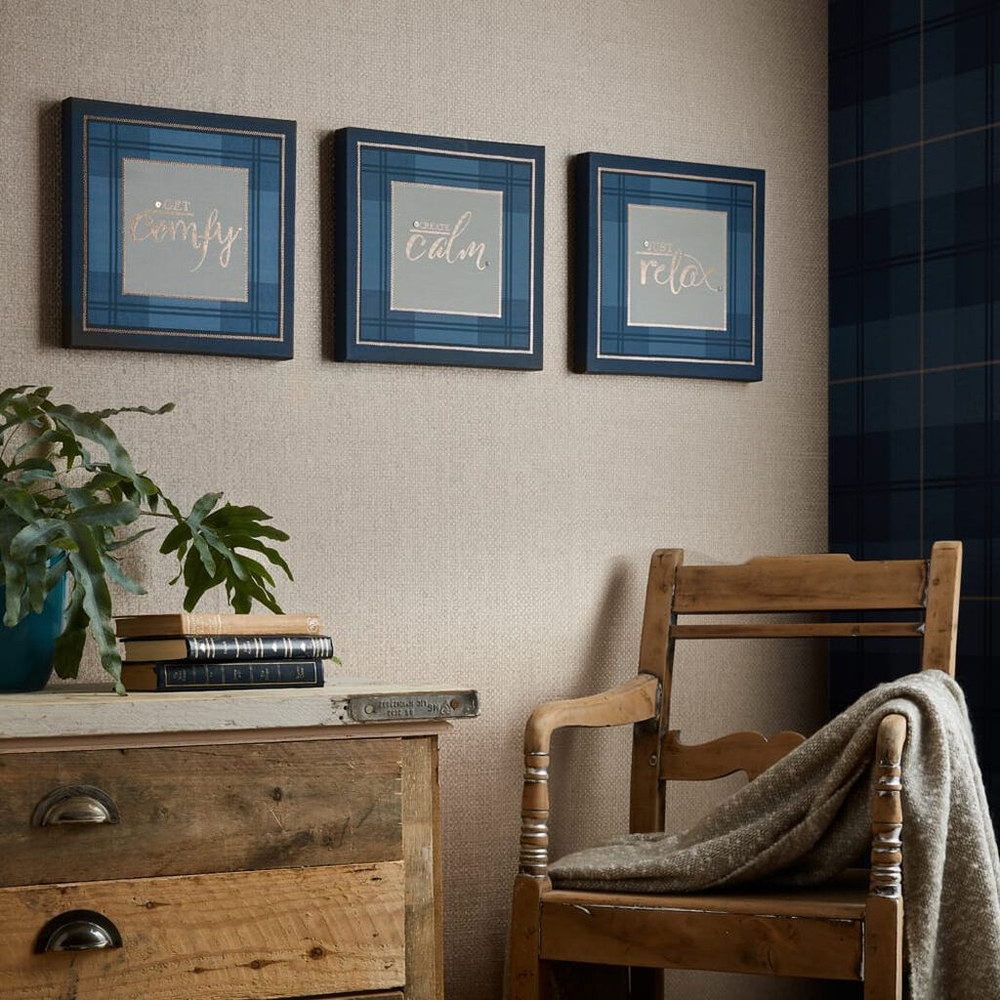 heritage tweed trio wall art