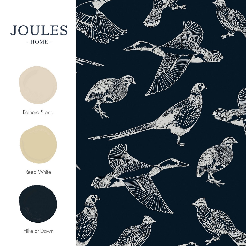 Joules Hunting Birds French Navy Wallpaper - 118555_FLATLAY_HUNTING BIRDS FRENCH NAVY_01.jpg