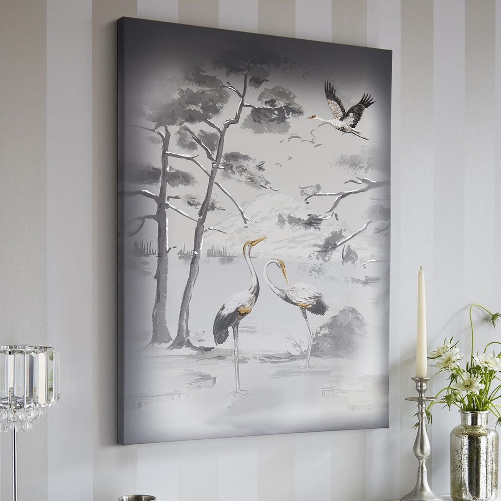 animalia printed canvas