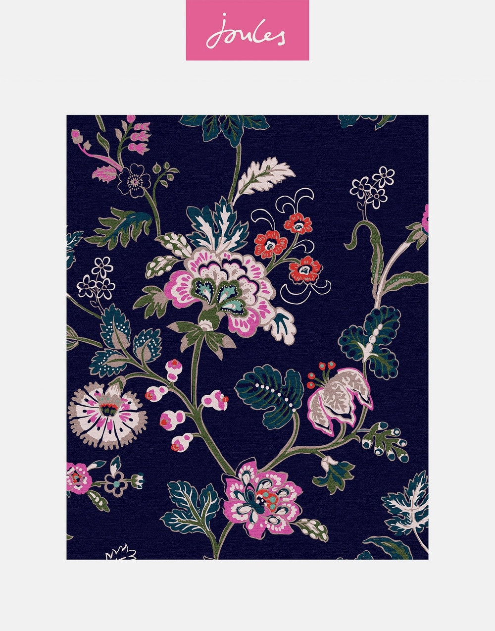 Joules Vine Cottage Floral Royal Navy Wallpaper - 118573_DIGITAL ROLL_01.jpg