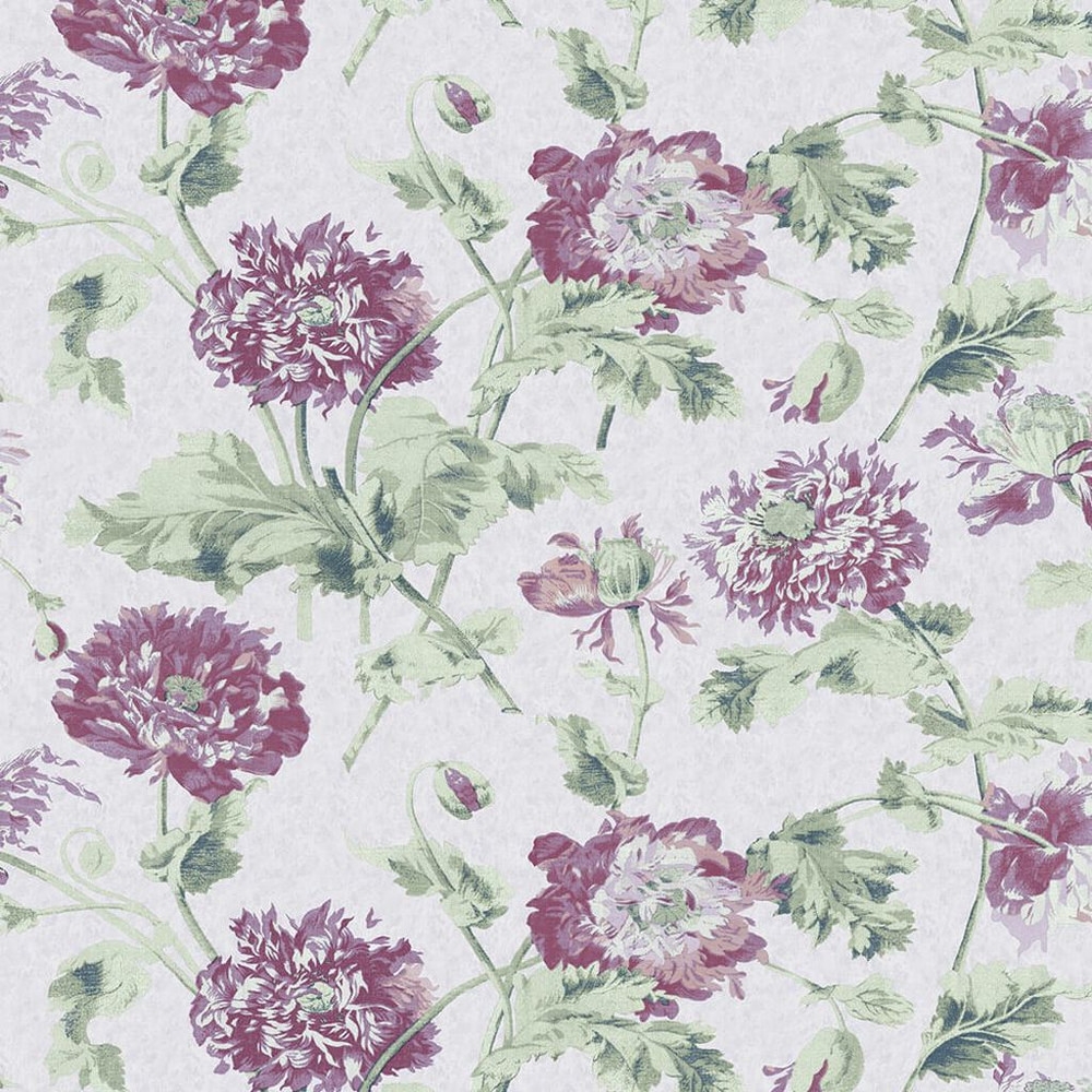 laura ashley hepworth grape wallpaper