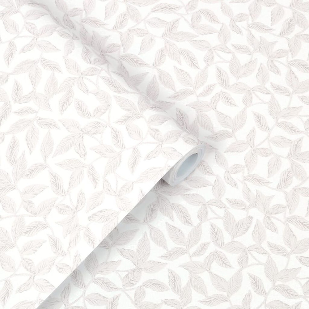 Laura Ashley Erwood Dove Grey Wallpaper