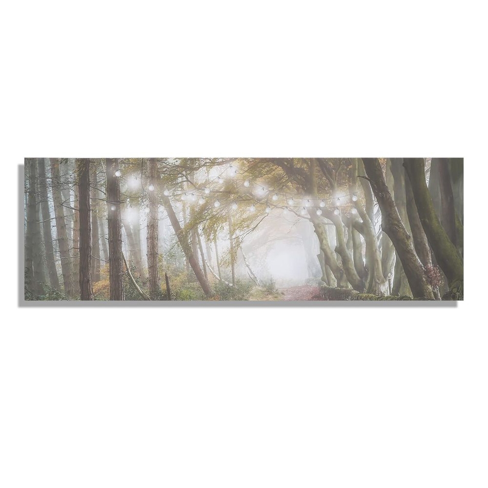 Woodland Wander LED Canvas Wall Art