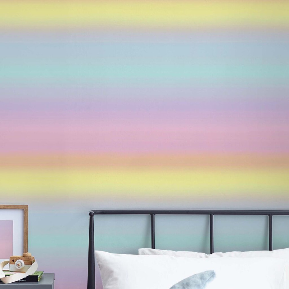 next rainbow magical ombre wallpaper