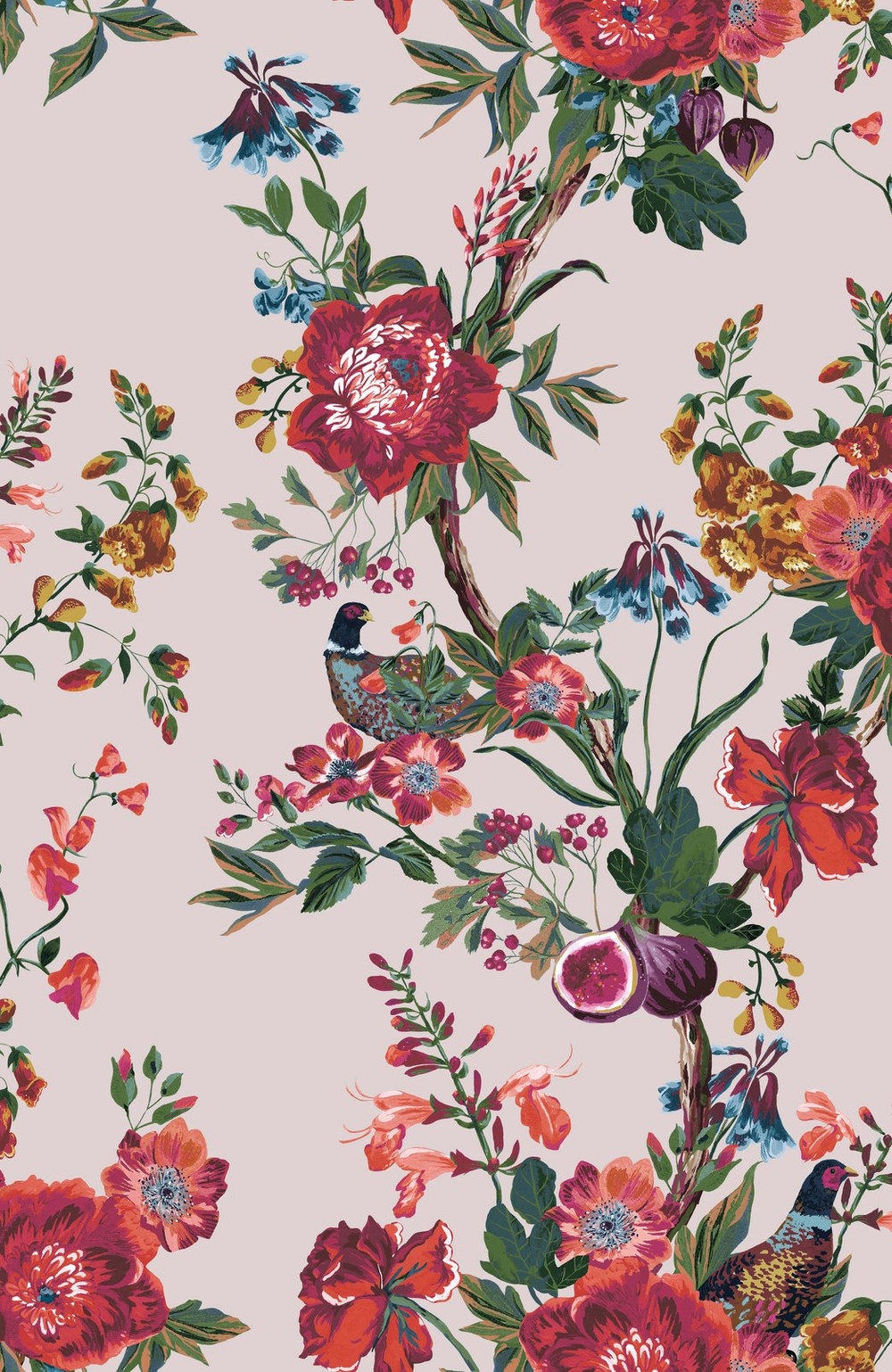 Joules Forest Chinoiserie Antique Creme Wallpaper - 118558_TILE_01.jpg