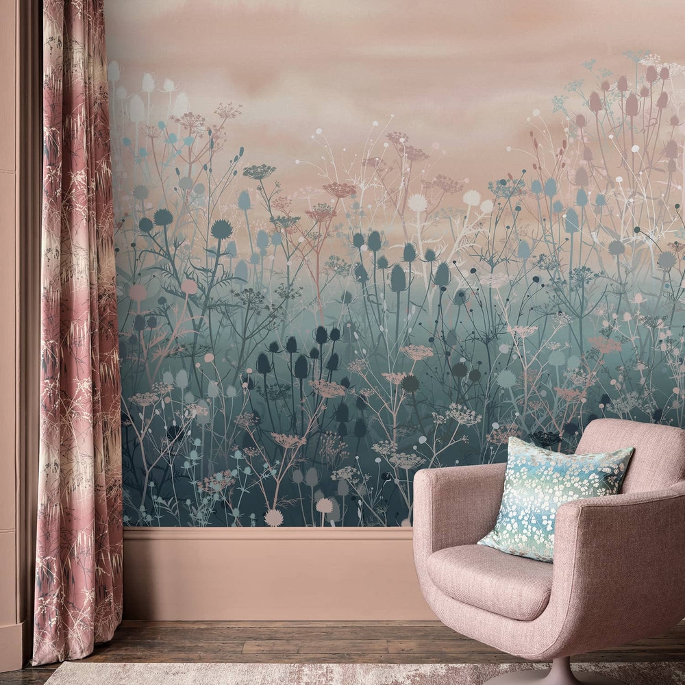 Tania's Garden Dusk Fixed Width Wall Mural