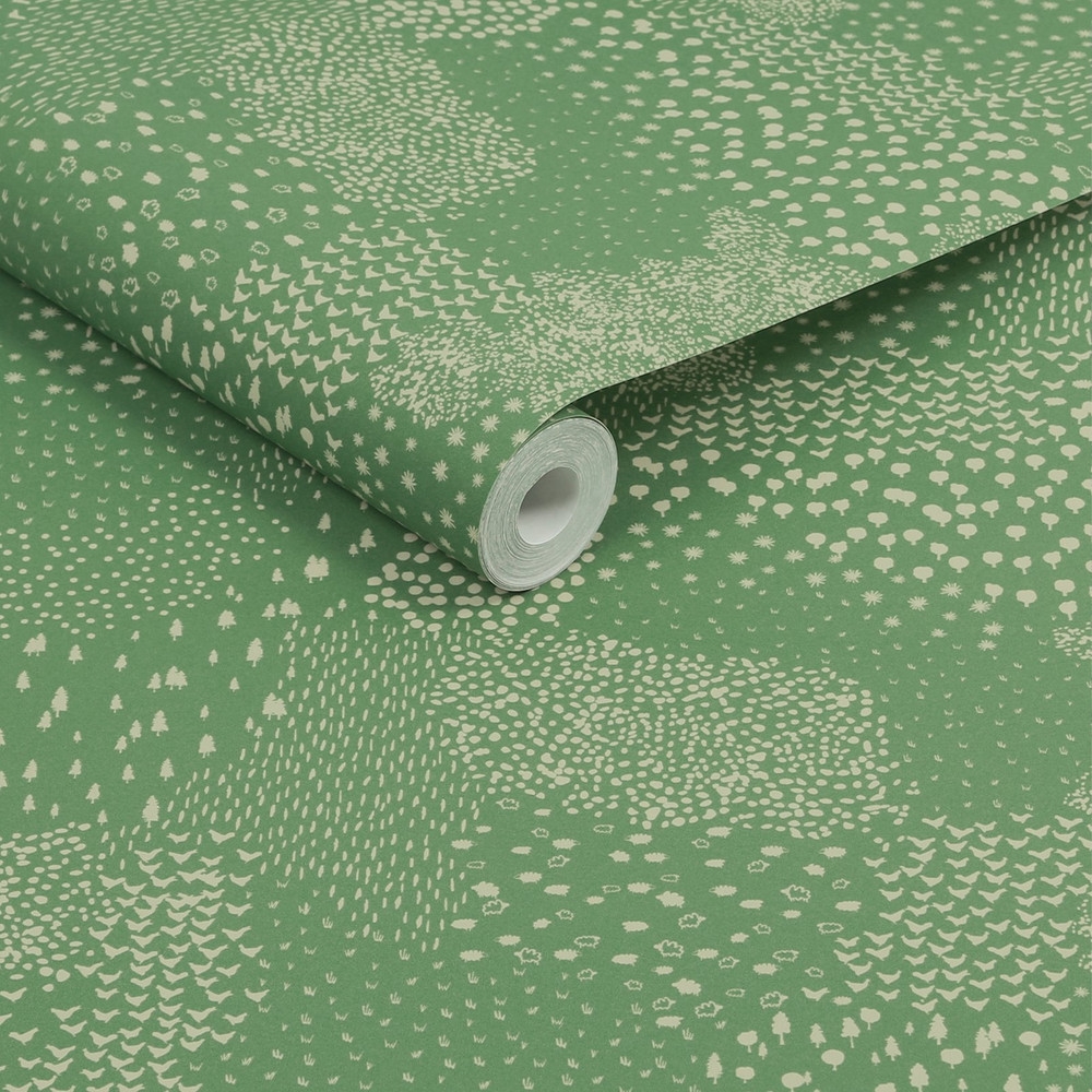 Joules Mono Farm Green Wallpaper - 120869_ROLLSHOT_01.jpg