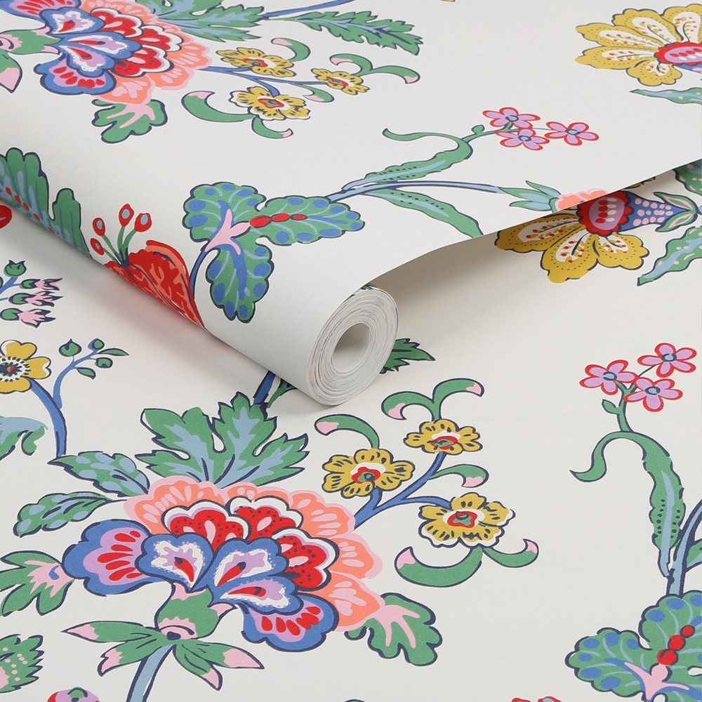 Joules Vine Cottage Floral Creme Wallpaper - 120877_ROLLSHOT_01.jpg