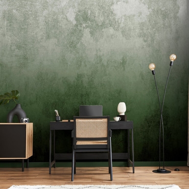 Ombre Green Bespoke Mural