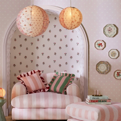 Cath Kidston Kingdom Posey Rose Wallpaper