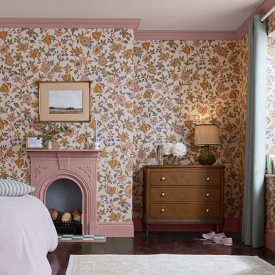 Joules Scot Floral Cream Wallpaper