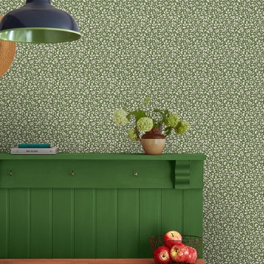 Joules Ditsy Floral Green Wallpaper