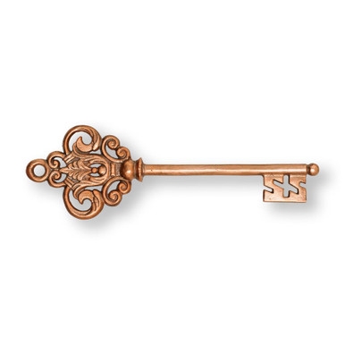 Castle Key Rose Gold Wall Art