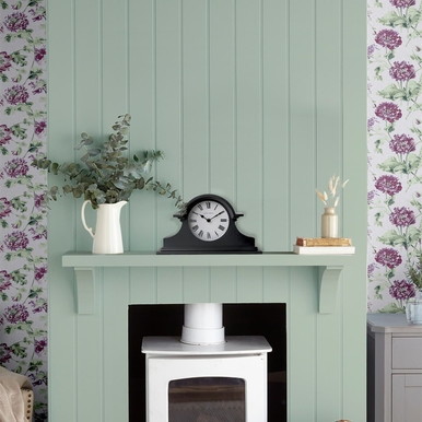 Edith Charcoal Grey Mantel Clock