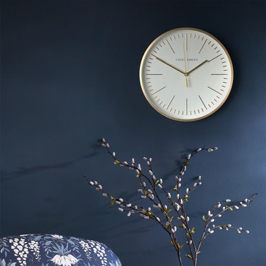 Glenn Gold Contemporary Metal Clock