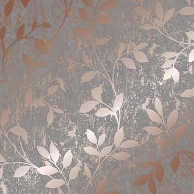 Milan Trail Rose Gold Wallpaper