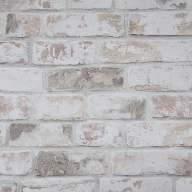 Distressed Brick Pastel Wallpaper