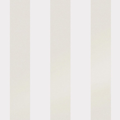 Laura Ashley Lille Pearlescent Stripe White Wallpaper