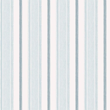 Laura Ashley Heacham Stripe Seaspray Wallpaper